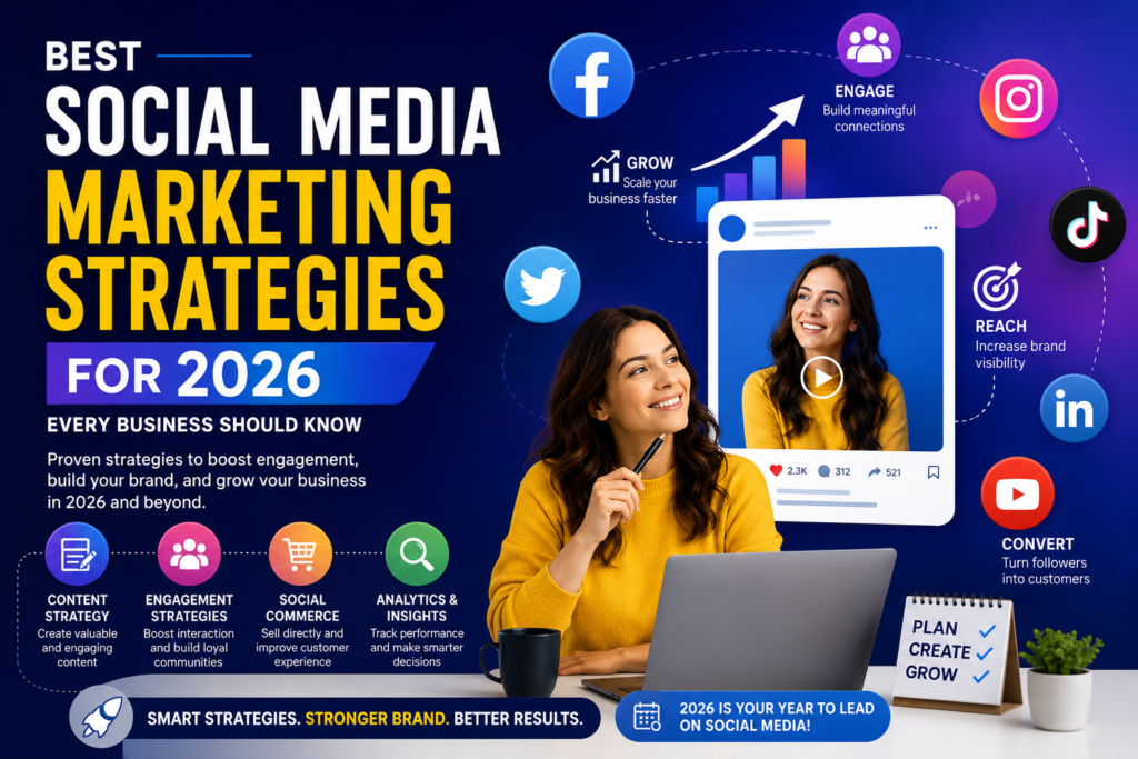 Best Social Media Marketing Strategies for 2026 for Business Growth